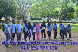 Outbound anak di Malang