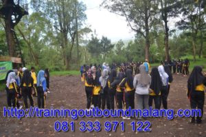 Outbound di Coban Rais Batu Malang